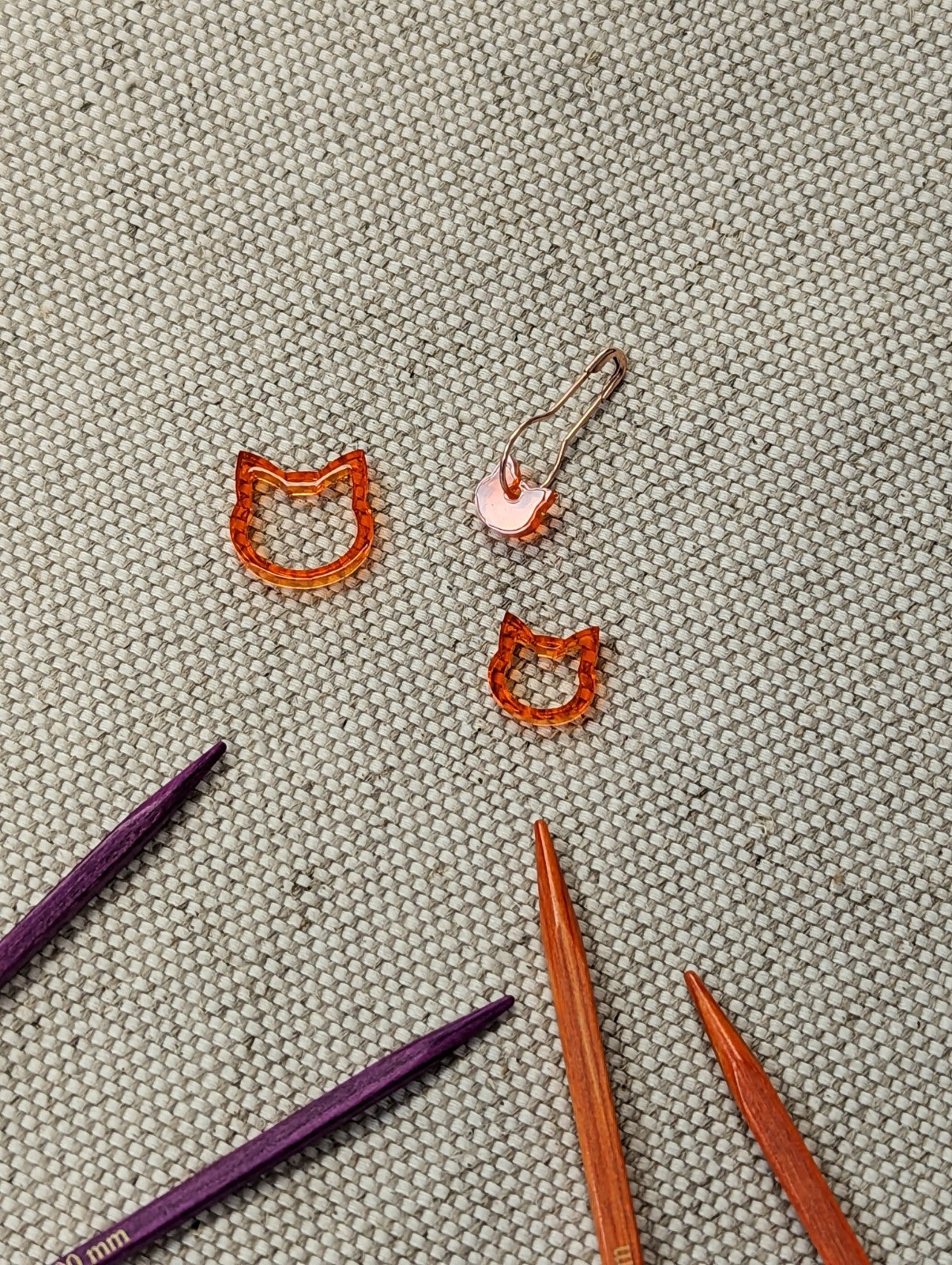 LYS Day Squirrel Girl Stitch Markers