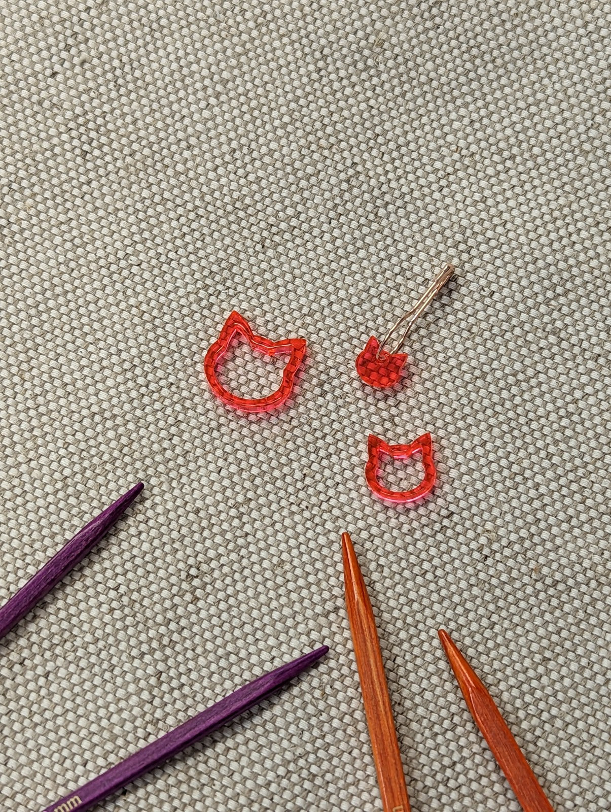LYS Day Squirrel Girl Stitch Markers