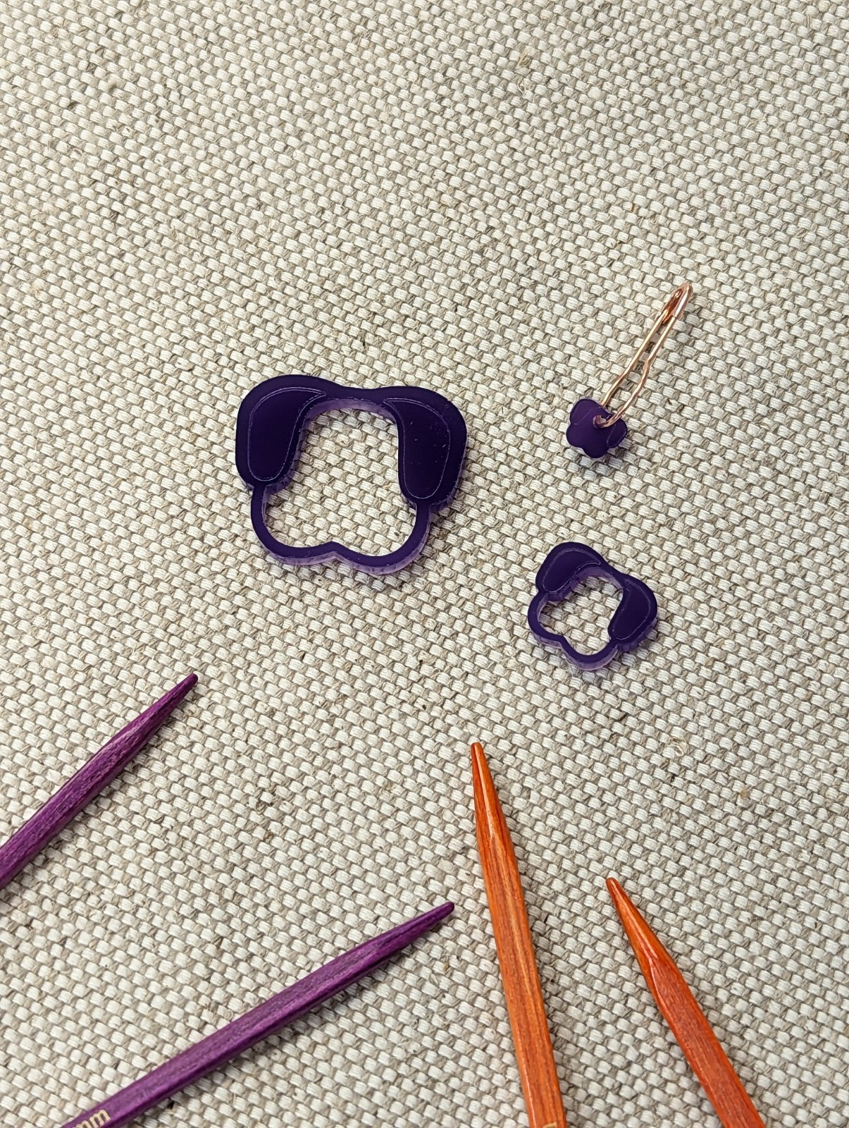 LYS Day Squirrel Girl Stitch Markers