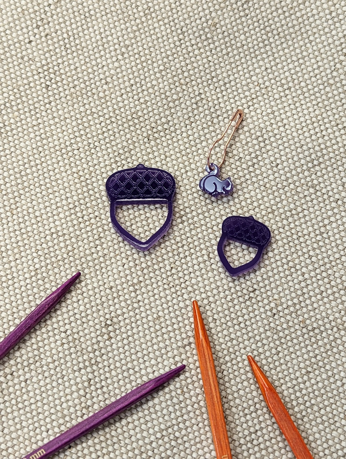 LYS Day Squirrel Girl Stitch Markers