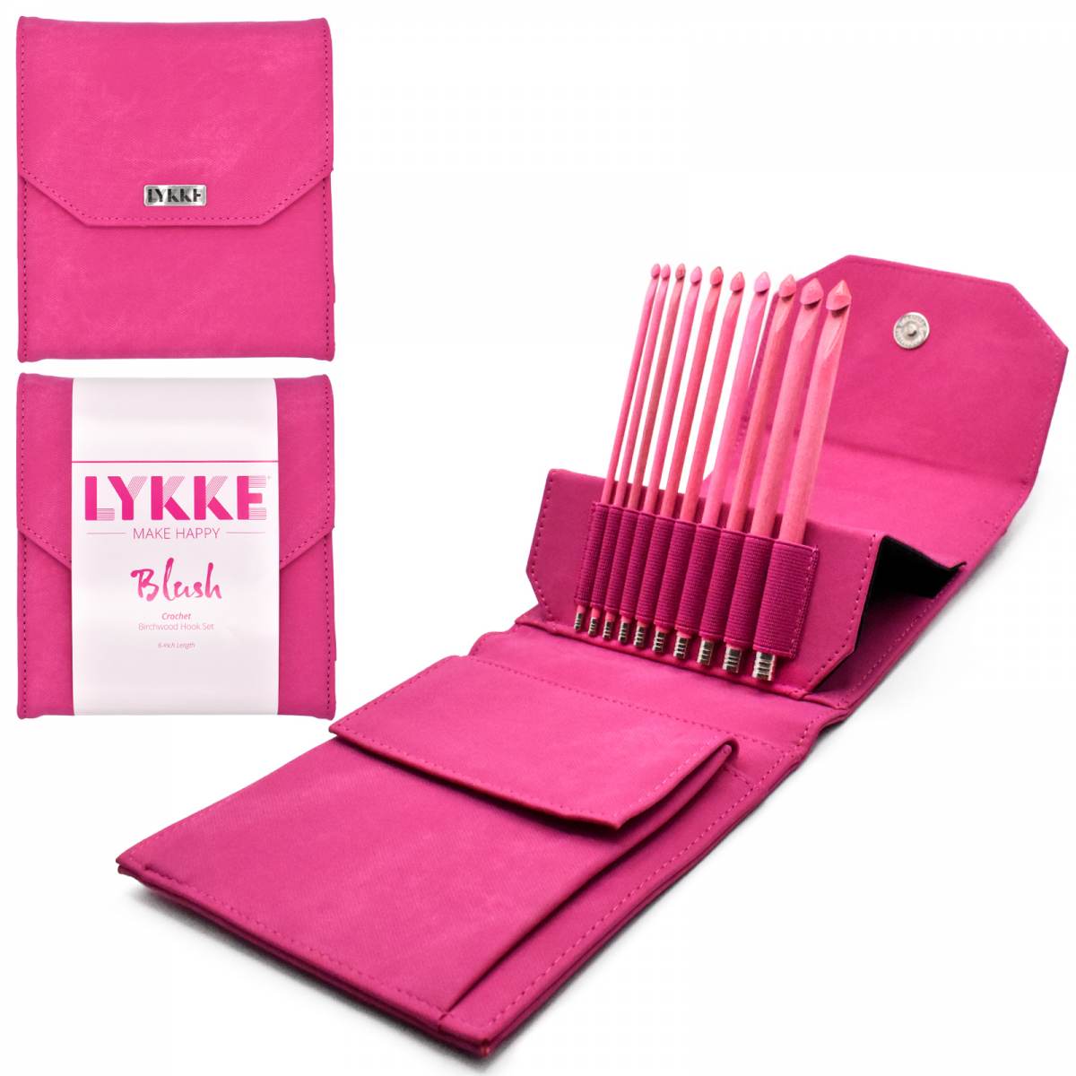 Lykke 6" Crochet Hook Set