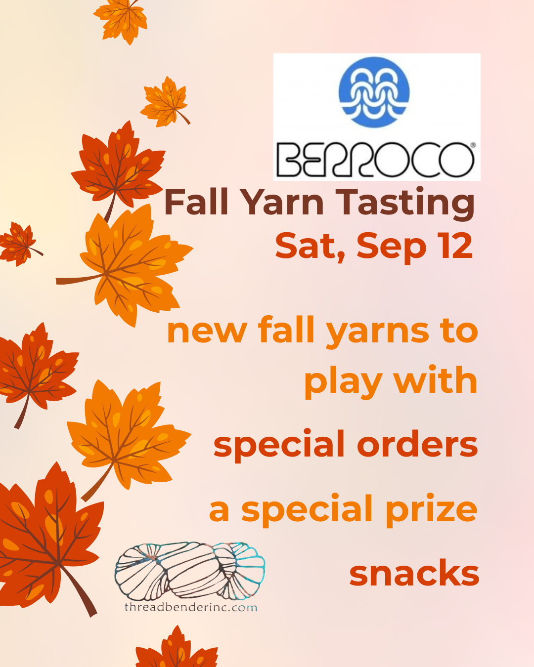 Berroco Yarn Tasting Party - Fall 2026