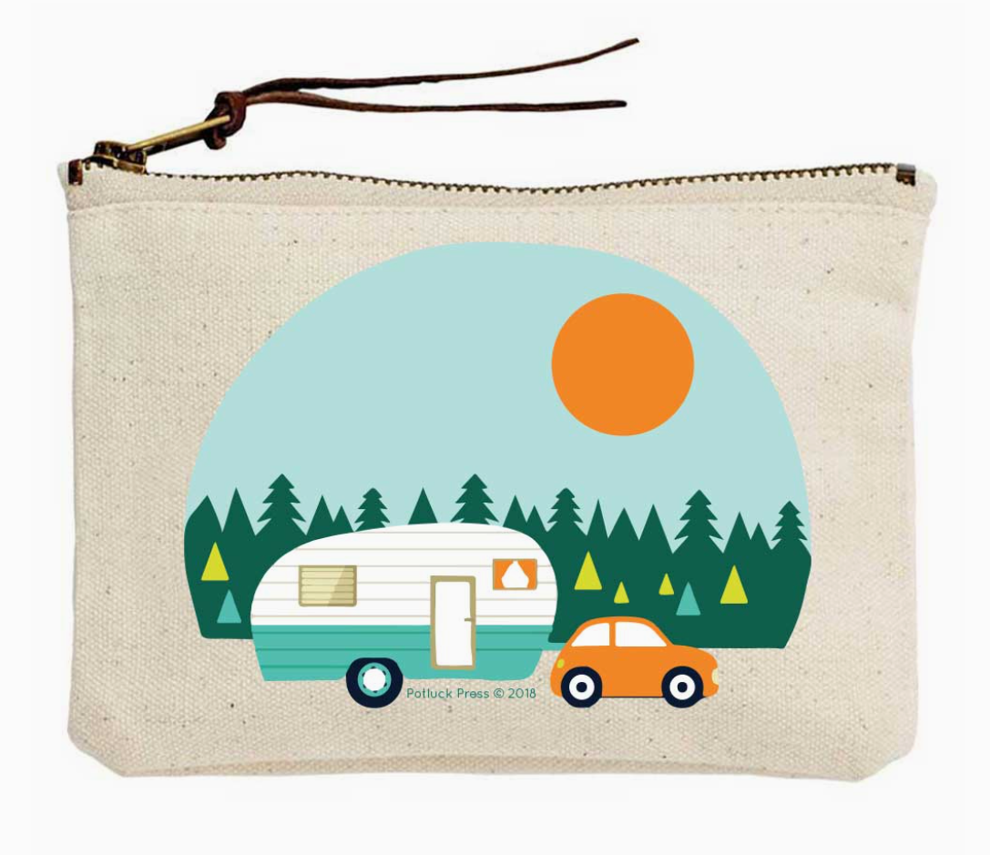 Cutesy Canvas Pouches