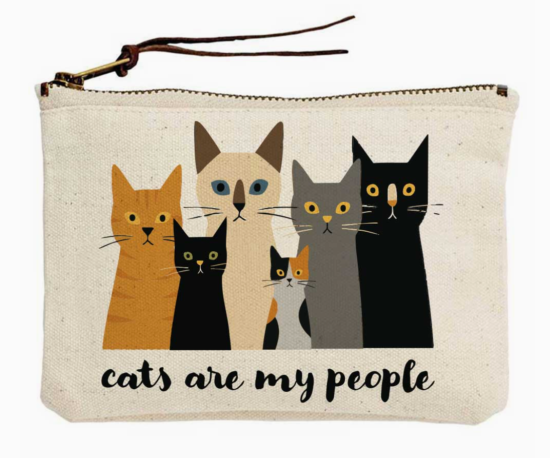 Cutesy Canvas Pouches