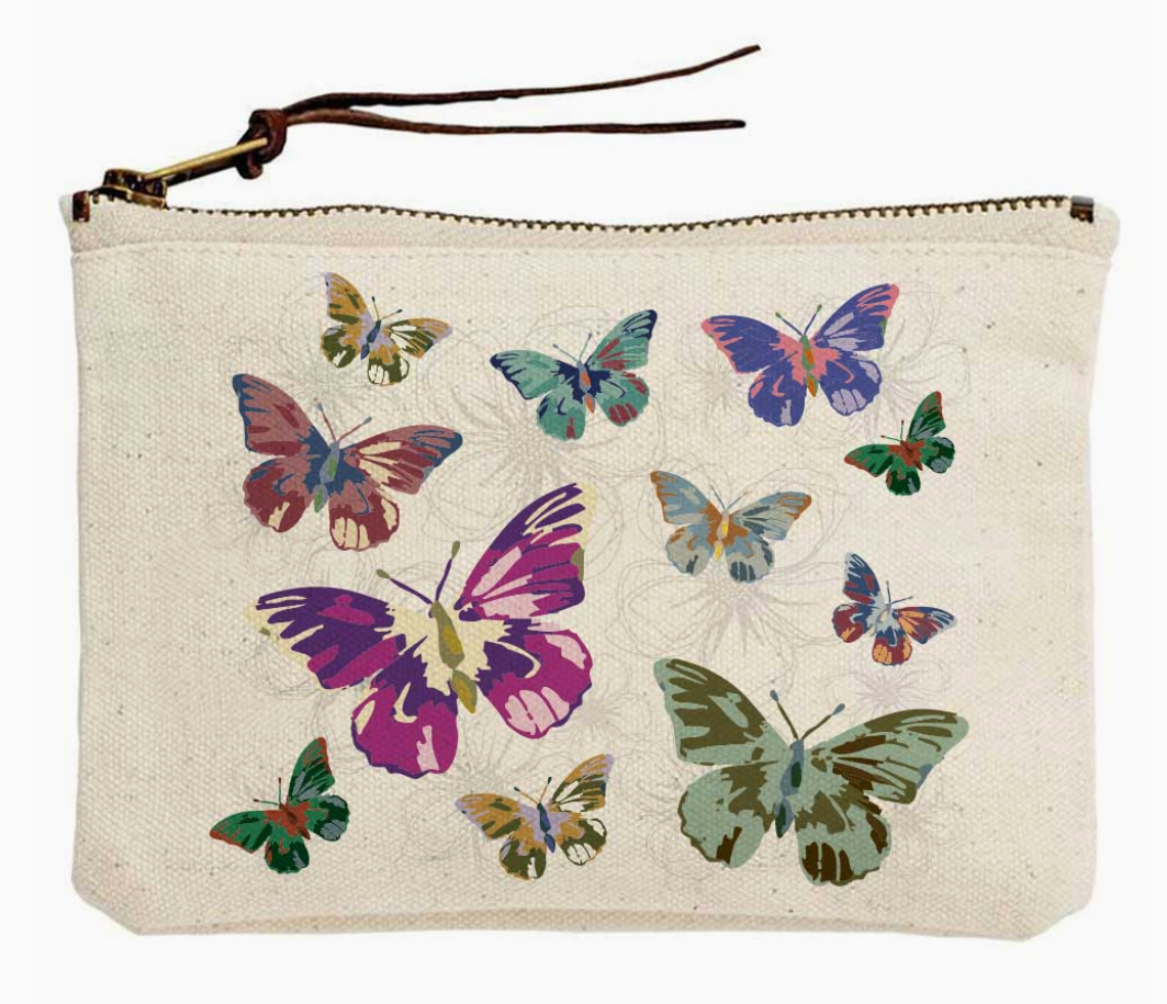Cutesy Canvas Pouches