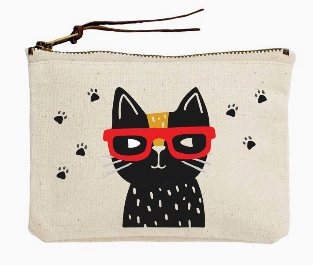 Cutesy Canvas Pouches