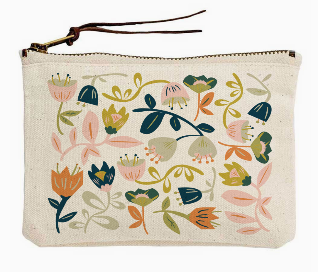 Cutesy Canvas Pouches