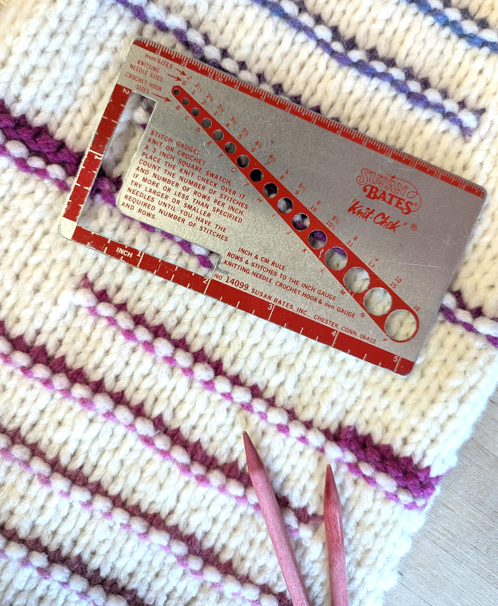 Gauge and Swatching the Right Way (for knitters)