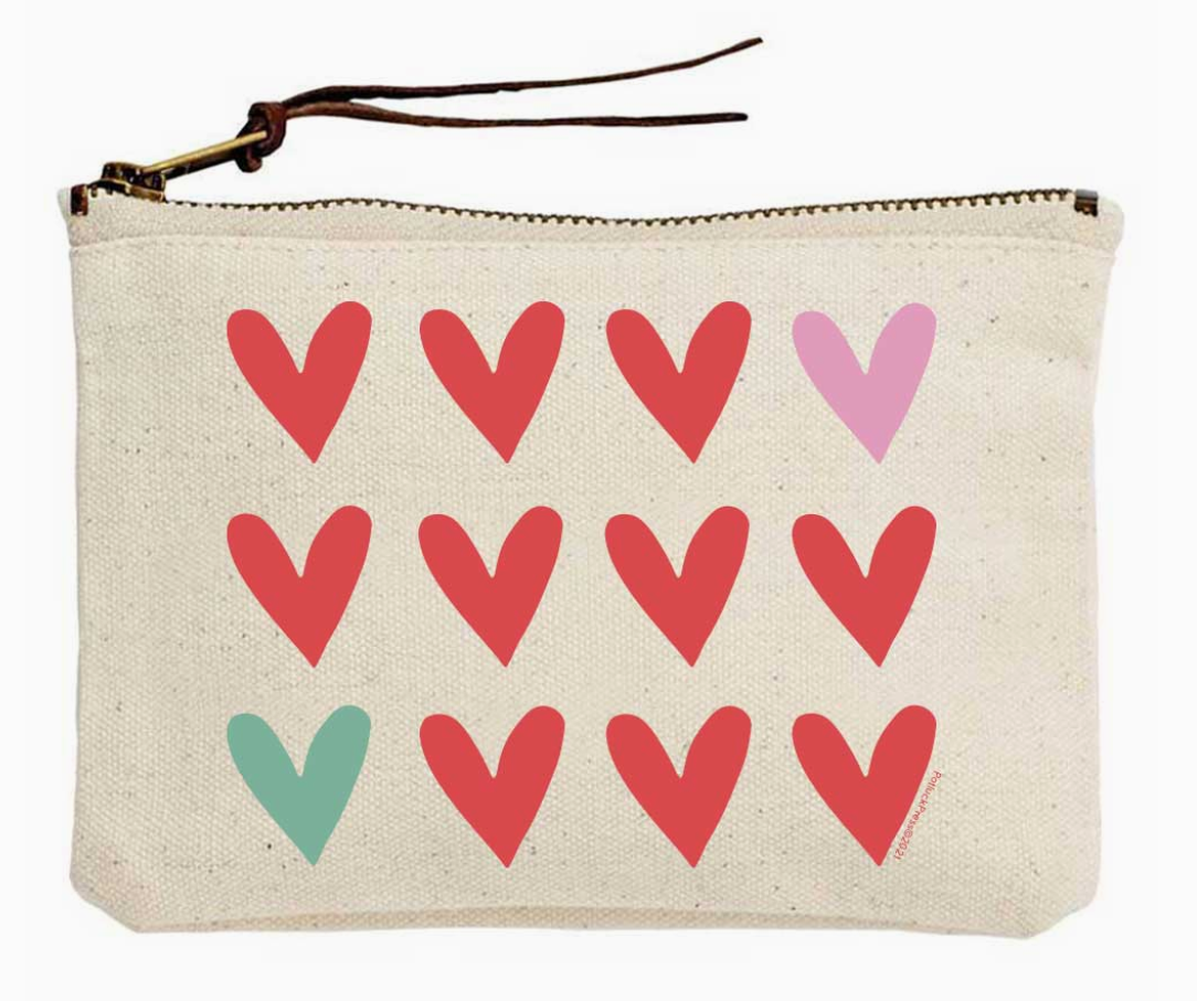 Cutesy Canvas Pouches