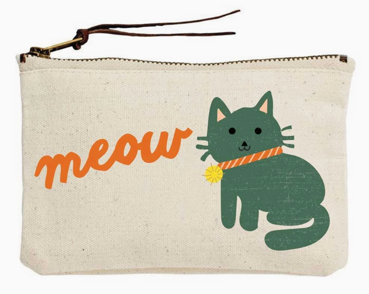 Cutesy Canvas Pouches
