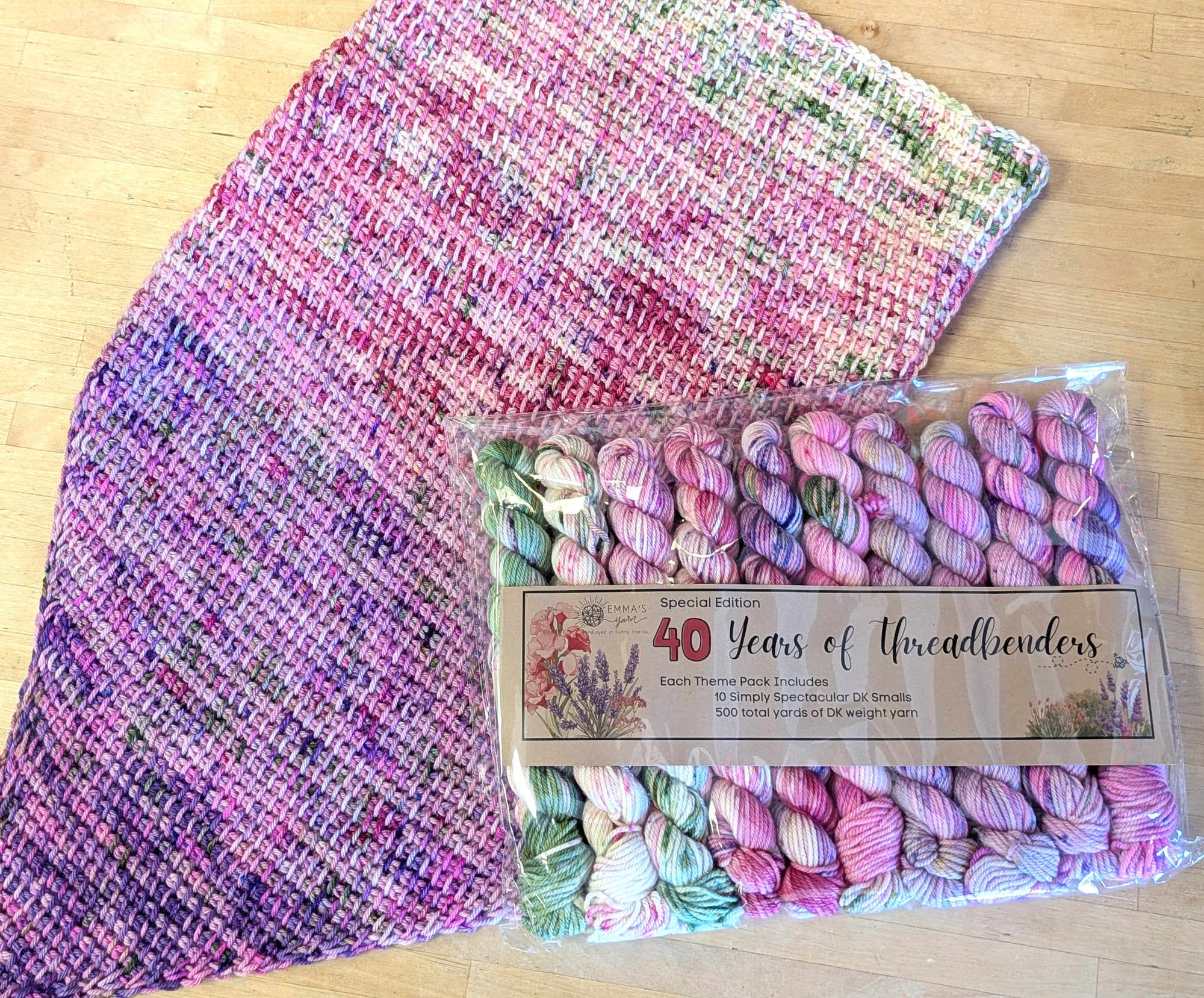 Nightfall Cowl Kits (TUNISIAN CROCHET) ***PRE-ORDER***