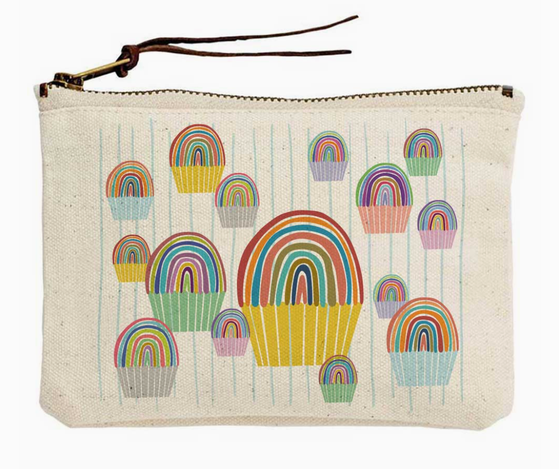 Cutesy Canvas Pouches