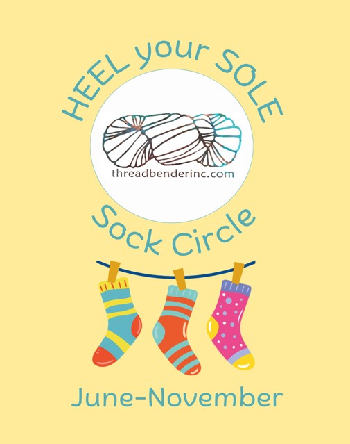 Join our virtual sock circle