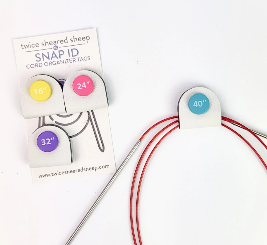 Snap ID Cord Organizer Tags