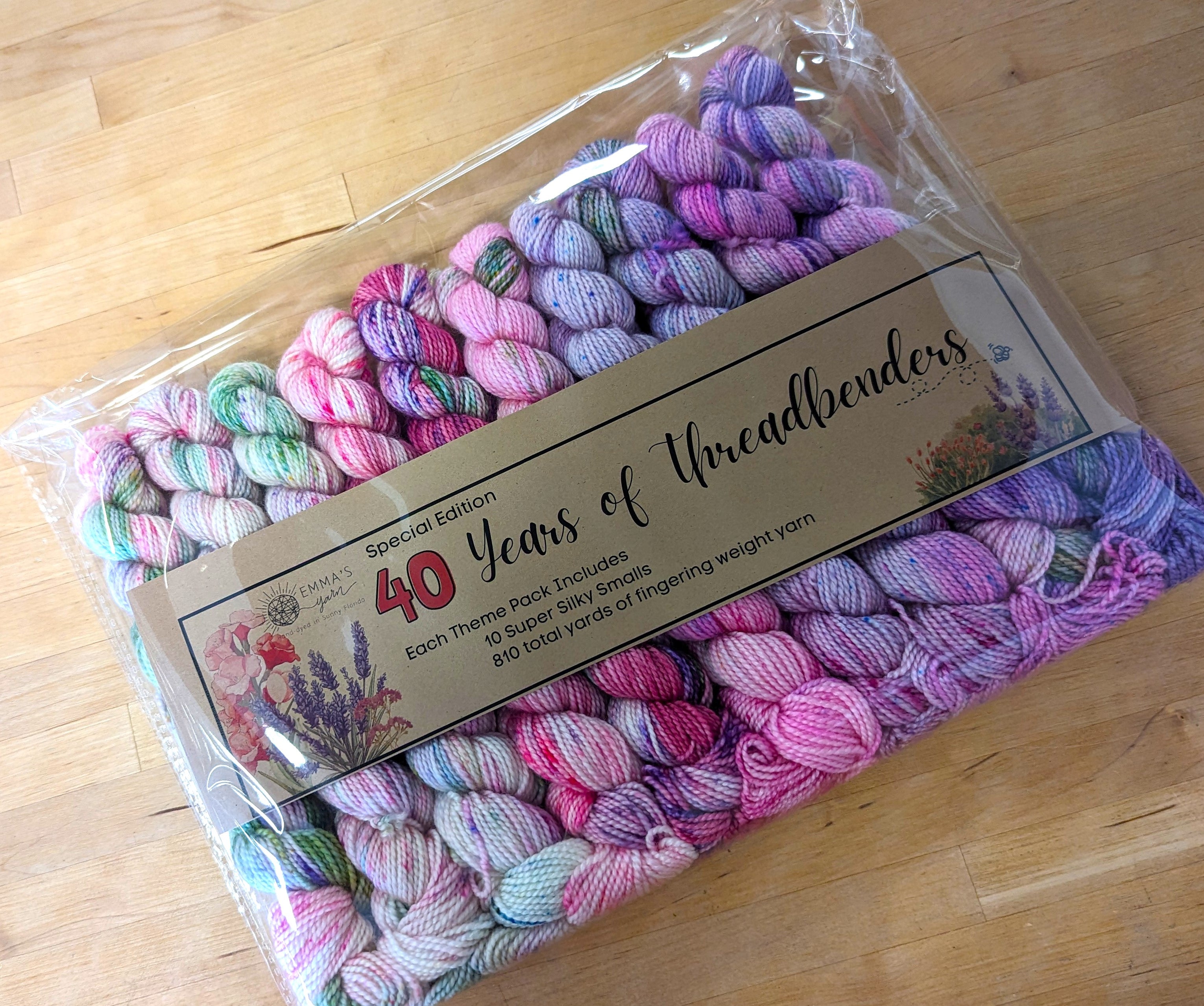 Emma's Yarn 40 Years of Threadbender Theme Packs - Threadbender Yarn Shop