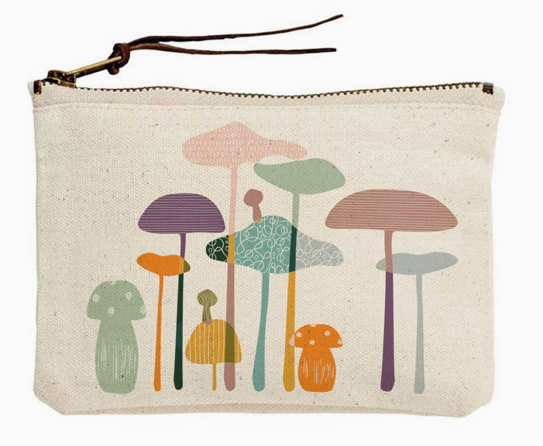 Cutesy Canvas Pouches