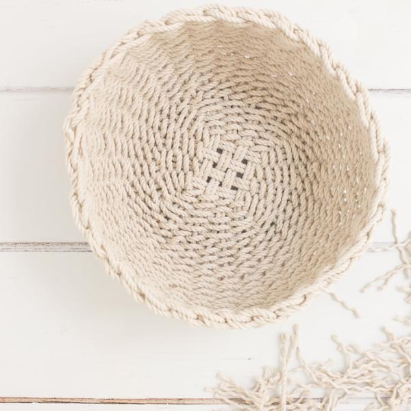 Twined Woven Rope Bowl Kit