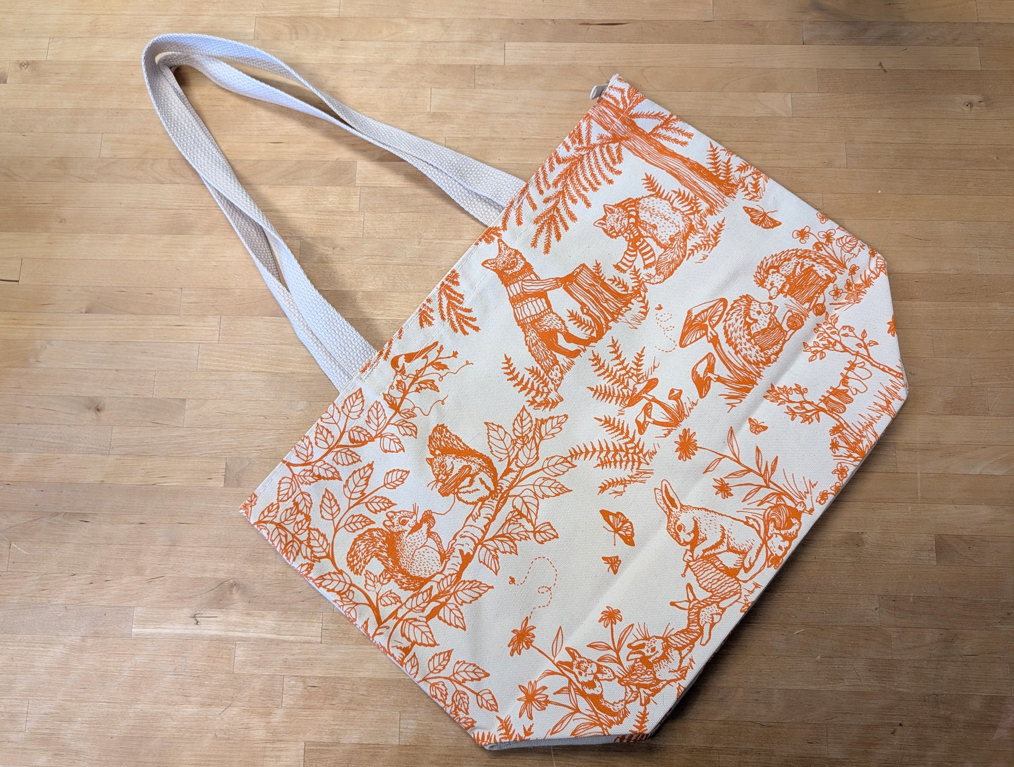 Large Zipper Totes
