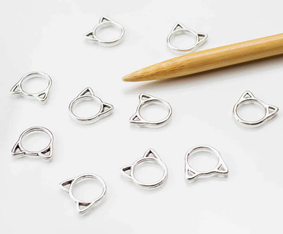 Cat Simple Stitch Markers
