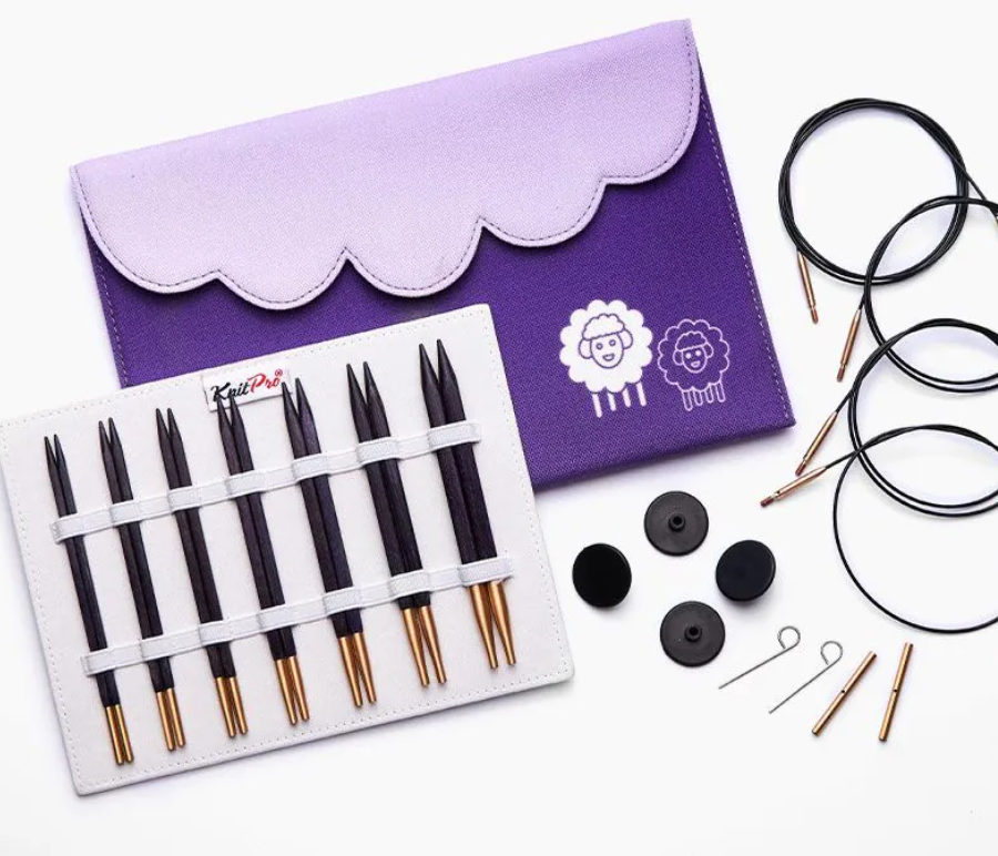 J'Adore Cubics Interchangeable Knitting Needle Sets